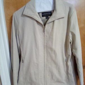 London Fog Embroidered Jacket